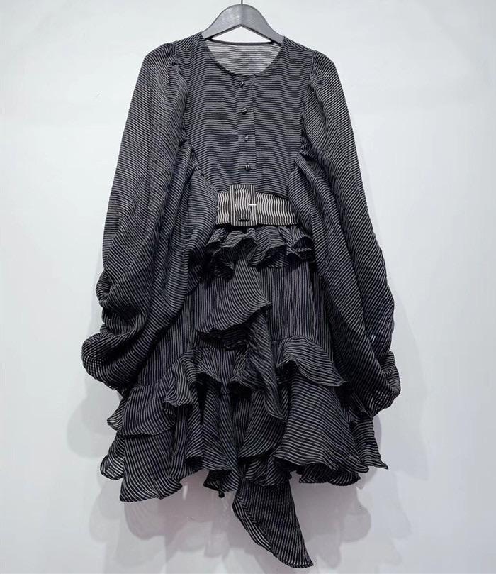 Variant image for Dam Topp Festtoppar med Ruffles i Bomull och Polyester-4