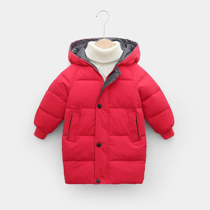 Variant image for Barns Vinterjacka Isolerad Vattentålig Polyester för Kalla Dagar-6