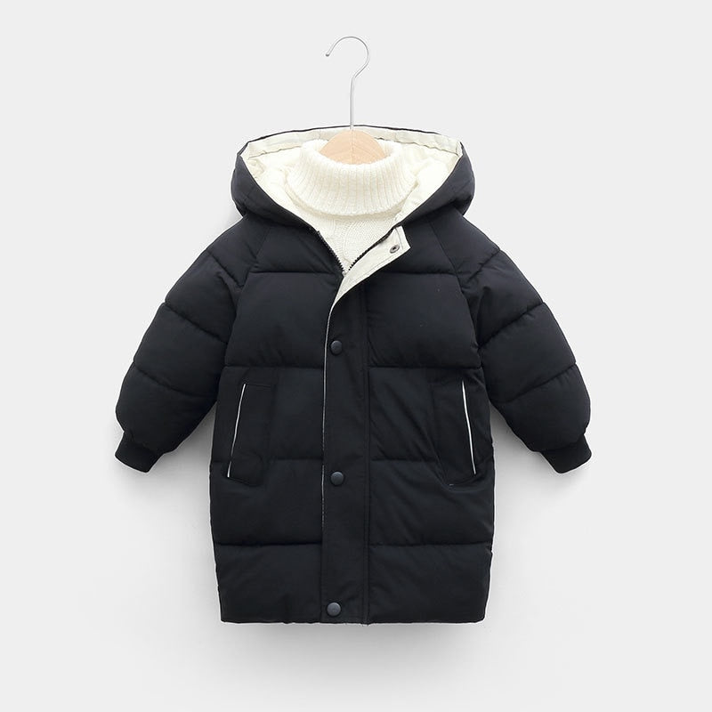 Variant image for Barns Vinterjacka Isolerad Vattentålig Polyester för Kalla Dagar-11