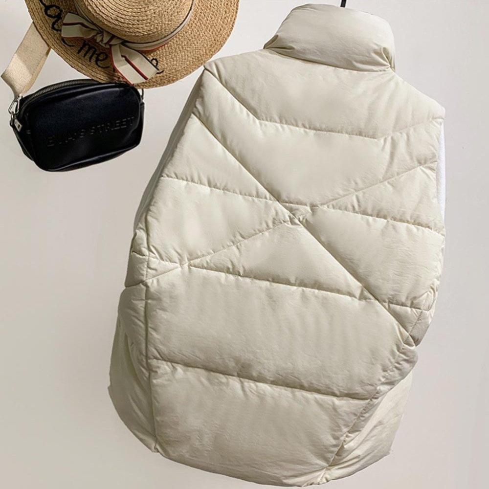 Dam Ljusväst Quiltad Vattenavvisande Nylon Ripstop-2