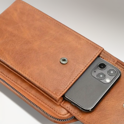 Dam Crossbody Väska Trendig Syntetiskt Läder-2