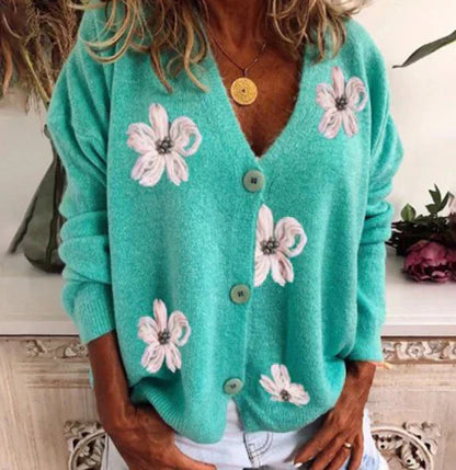 Variant image for Dam Vinterkardigan Klassisk Akrylblandning Elegant-19