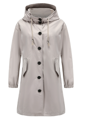 Variant image for Vattentät Vinterjacka Dam med Huva och Vindtät Krage Syntetisk Material-22