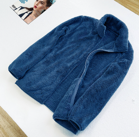 Variant image for Dam Teddy Coat Zip Up Fleece Vinterjacka-21