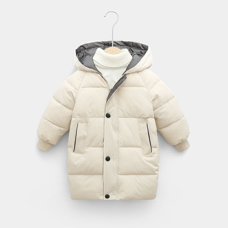 Variant image for Barns Vinterjacka Isolerad Vattentålig Polyester för Kalla Dagar-5