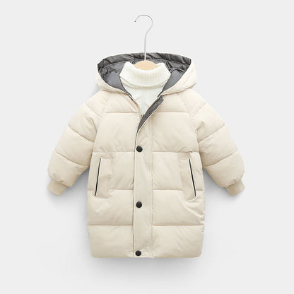Variant image for Barns Vinterjacka Isolerad Vattentålig Polyester för Kalla Dagar-5