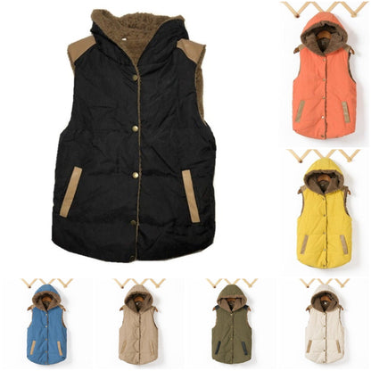 Dam Väst Vattenavvisande Med Huva Dunväst-2