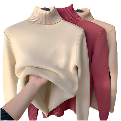 Variant image for Kvinnor Turtleneck Tröja Ull Normal Passform Lång Ärmar-1