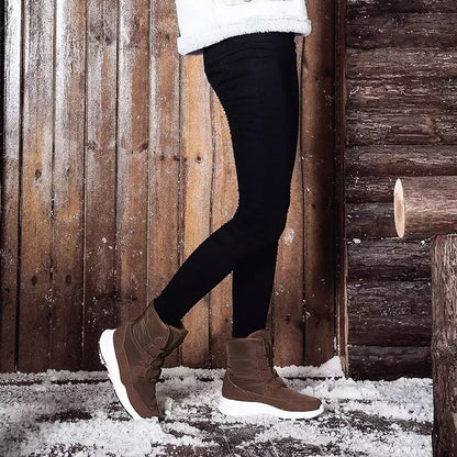 Herr Vinterstövlar Vattentåliga Gummisula Hög Axel-3