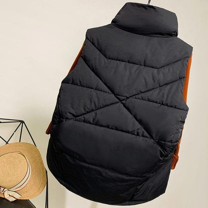 Dam Ljusväst Quiltad Vattenavvisande Nylon Ripstop-3