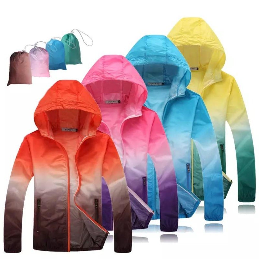 Dam Vindbrytare Trendig Polyester-4
