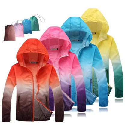 Dam Vindbrytare Trendig Polyester-4