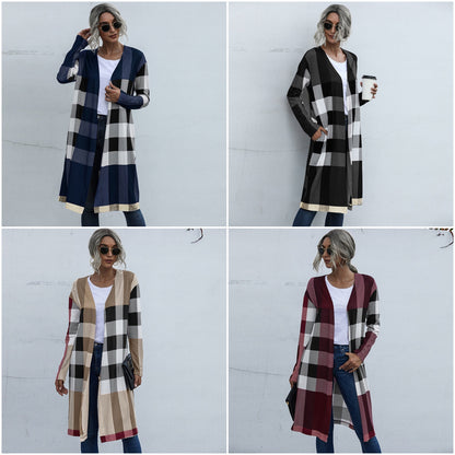 Lång Vinterjacka Dam Avslappnad Bomull Polyester-5