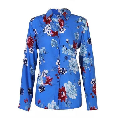 Dam Chiffongblus Elegant Polyester för Vardags och Fest-4
