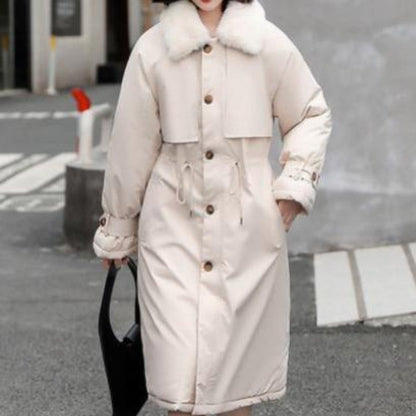 Dam Fodrad Bilrock Klassisk Design Bomull Polyester-6