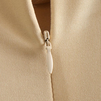 Dam Topp Brett Linne Polyester för Fest och Vardag-6