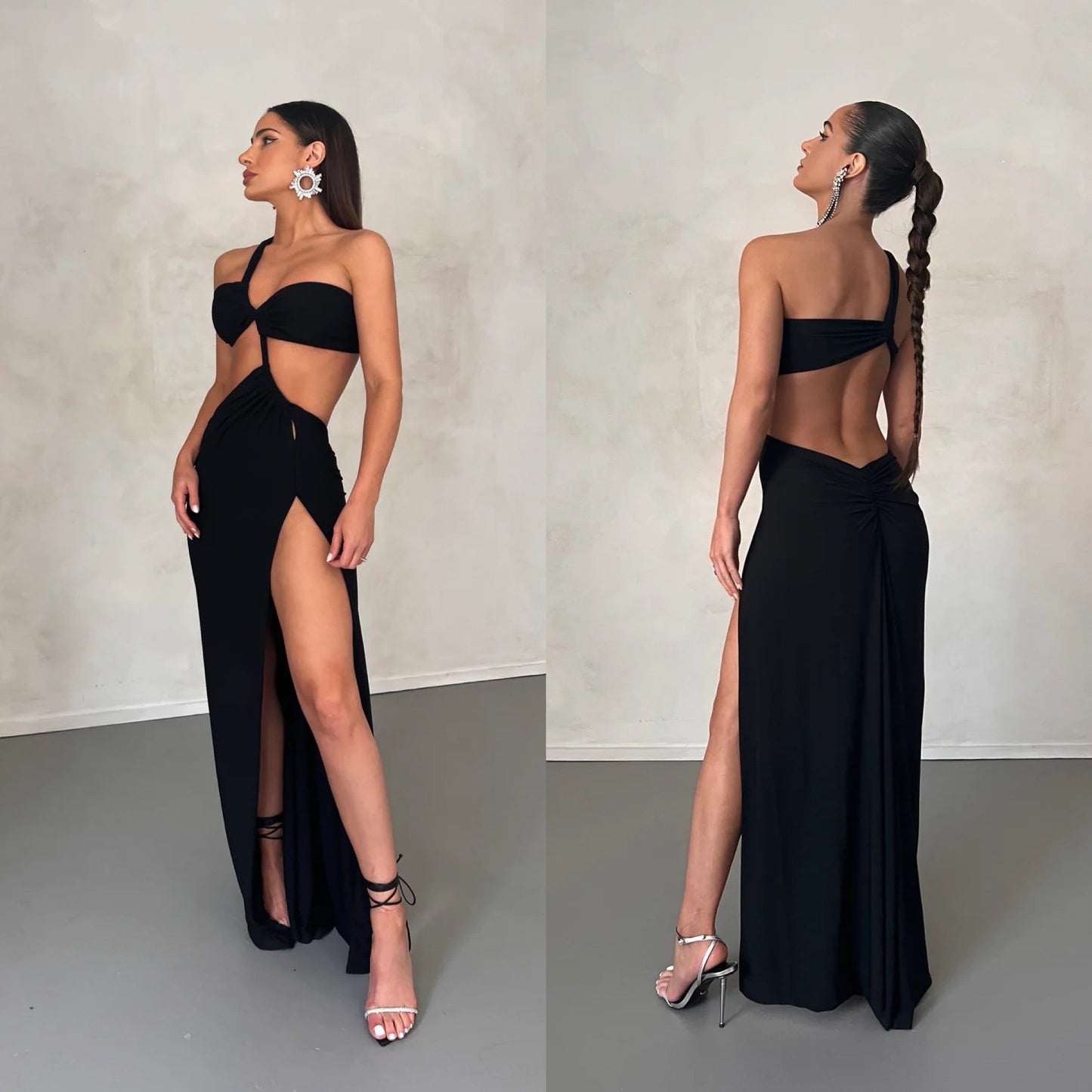 Kvinnors Aftonklänning Glänsande Polyester Spandex 1