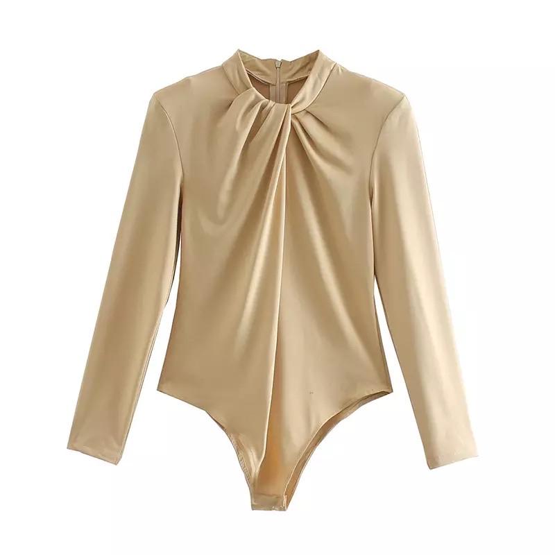 Variant image for Dam Topp Brett Linne Polyester för Fest och Vardag-1