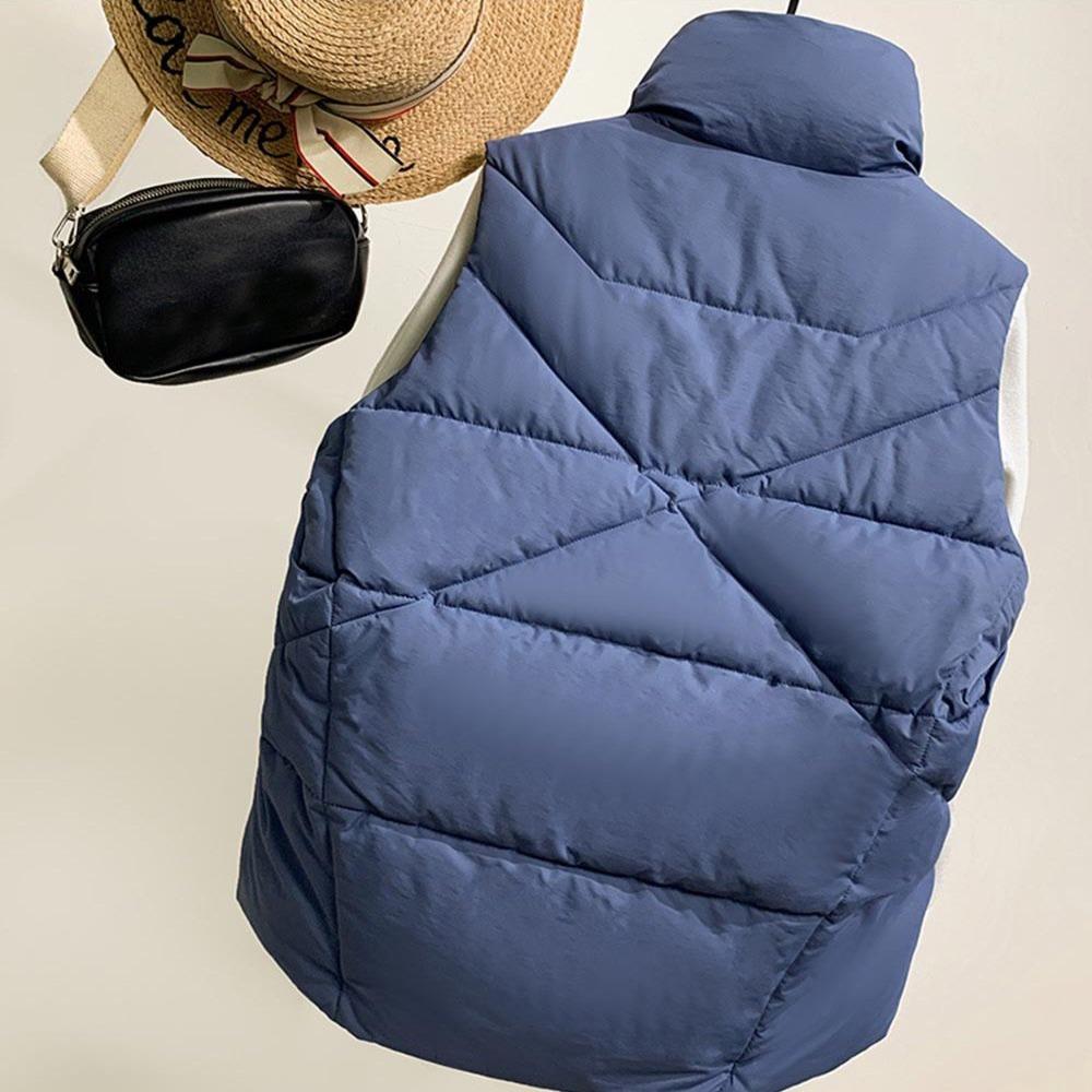 Dam Ljusväst Quiltad Vattenavvisande Nylon Ripstop-4