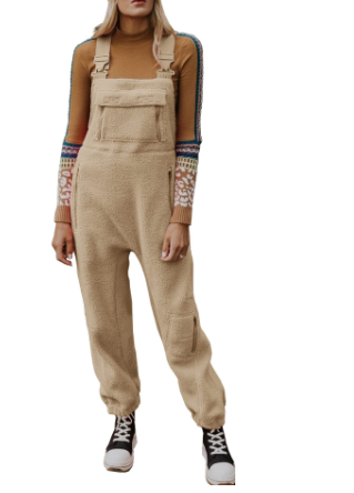 Variant image for Kvinnors Jumpsuit Figurformande Polyester med Funktionella Fickor-7