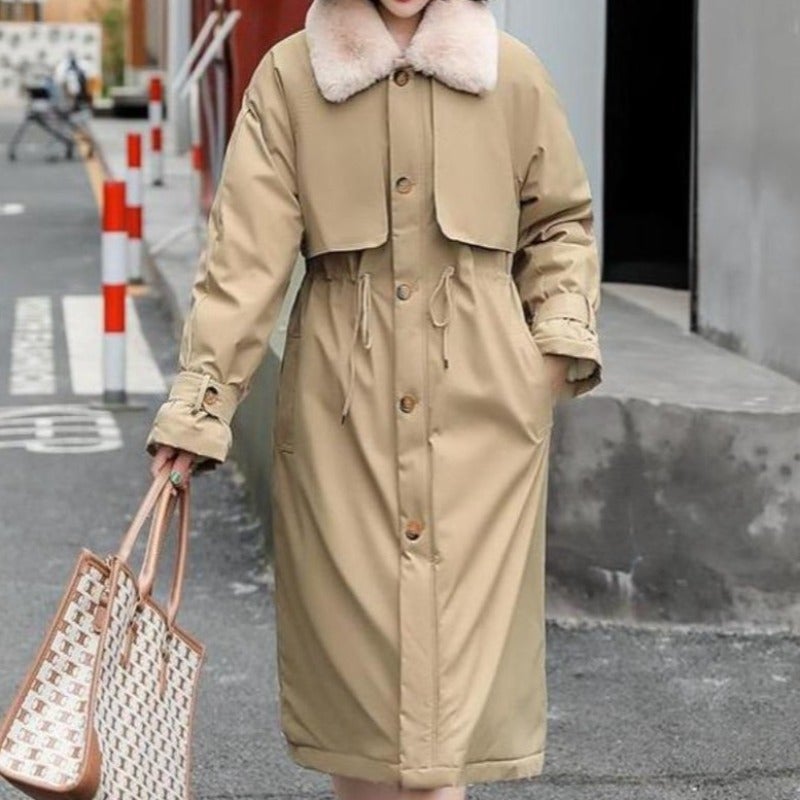 Dam Fodrad Bilrock Klassisk Design Bomull Polyester-3