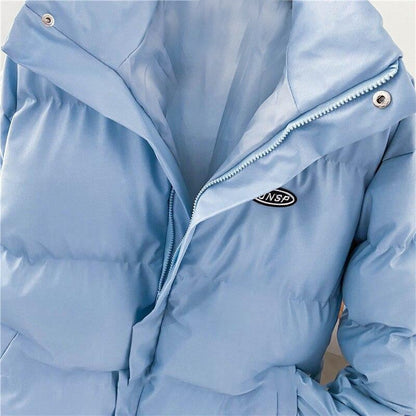 Dam Vinterjacka Sportig Quiltad Vattenavvisande Polyester-4