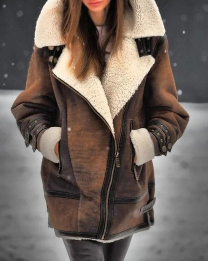 Variant image for Damjacka Fodrad Mysig Polyester Design för Kalla Dagar-9