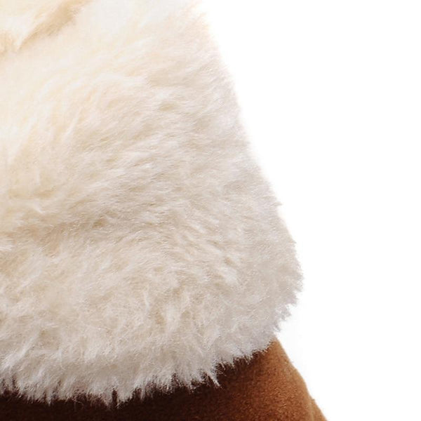 Fodrade Vinterstövlar Dam Vattenavvisande Med Stabil Sula-5