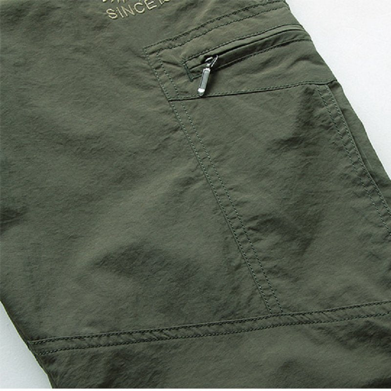 Herrbyxor Smala i Högkvalitativt Material med Elastiskt Midjeband-2