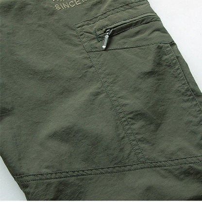 Herrbyxor Smala i Högkvalitativt Material med Elastiskt Midjeband-2