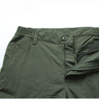 Herrbyxor Smala i Högkvalitativt Material med Elastiskt Midjeband-3