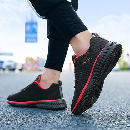 Sportskor för Herrar, Andningsbara Material, Modern Design för Träning och Promenader 5