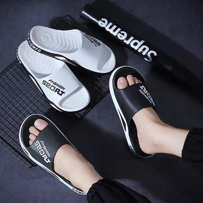 Herr Sandaler Ergonomisk Design Syntet Gummi 3
