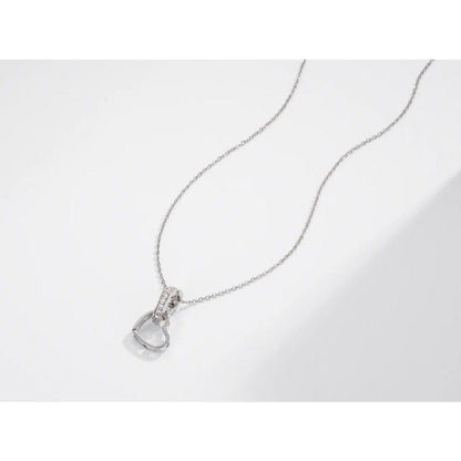 Dam Halsband Bohemisk Design Mässing med Kristaller-5