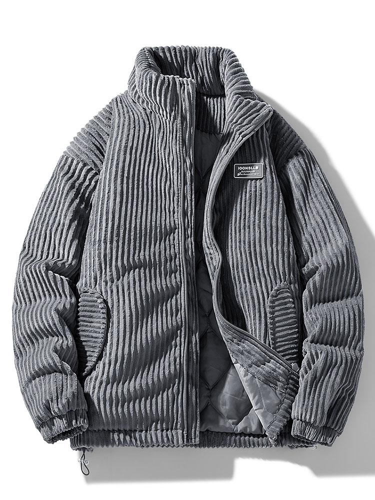 Damjacka Corduroy Tidlös Design Högkvalitativ Material-1