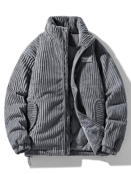 Damjacka Corduroy Tidlös Design Högkvalitativ Material-1