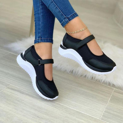 Variant image for Kvinnors Sneakers Ortopediska Öppen Design Syntetmaterial med Kardborrfäste-19