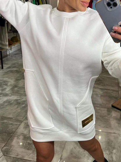 Variant image for Dam Klänning Tröja Avslappnad Akryl-13