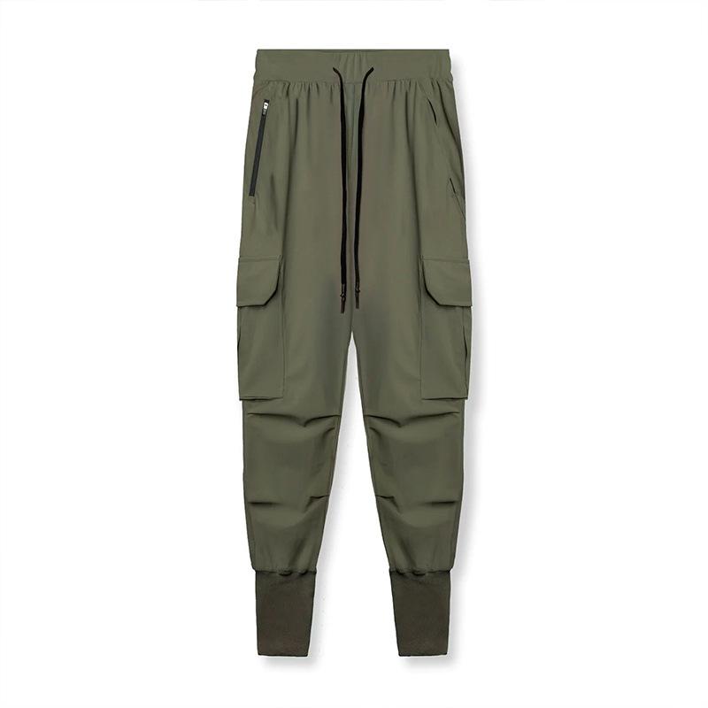 Herren Jogginghose aus Flexibel Lycra mit Justierbarer Taille und Praktischen Reißverschlusstaschen – Modern Fit 4