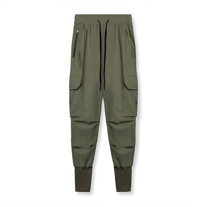 Herren Jogginghose aus Flexibel Lycra mit Justierbarer Taille und Praktischen Reißverschlusstaschen – Modern Fit 4