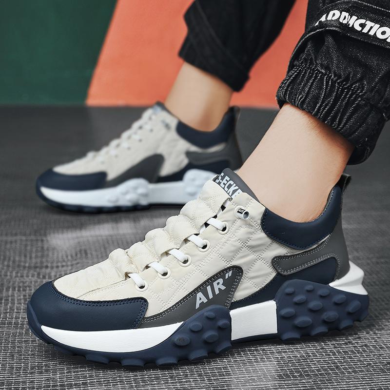 Herr Sneakers Sportig Stil Ortopedisk Sula Textil Syntet-5