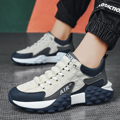 Herr Sneakers Sportig Stil Ortopedisk Sula Textil Syntet-5