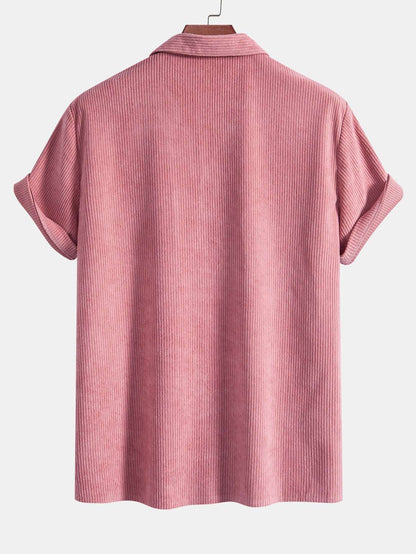 Vit Ribbskjorta Dam i Stretchigt Polyester, Mjuk och Flexibel Blus för Vardags- och Avkopplingsstil, Storlekar XS-XL 2
