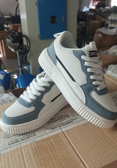 Kvinnors Sneakers Bekväm Mesh Design Gummi-3