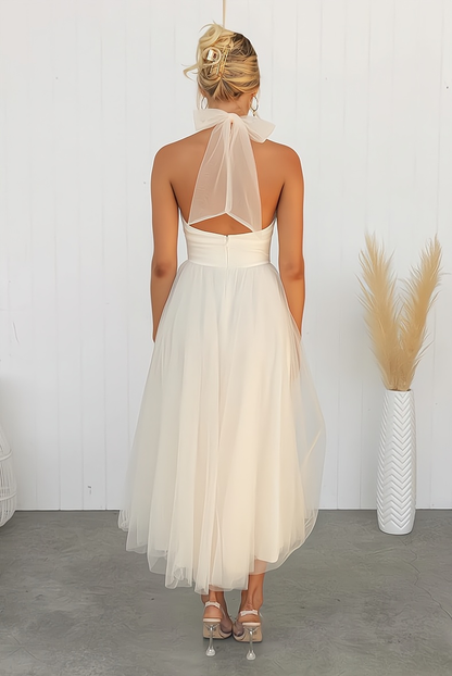 Kvinnors Ärmlös Festklänning Elegant Design Förstklassigt Material 4