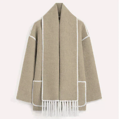 Variant image for Damjacka Lång Dubbelsidig Nylon Elegant Komfort-21