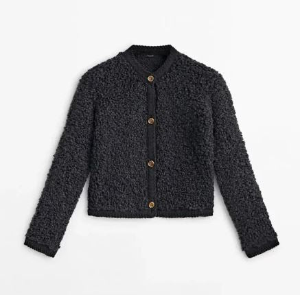 Damjacka Långärmad Vintage Stil Hållbart Material 7