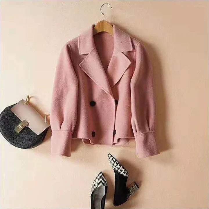 Variant image for Kort Kappa Dam Monokrom Design Högkvalitativt Tyg-17