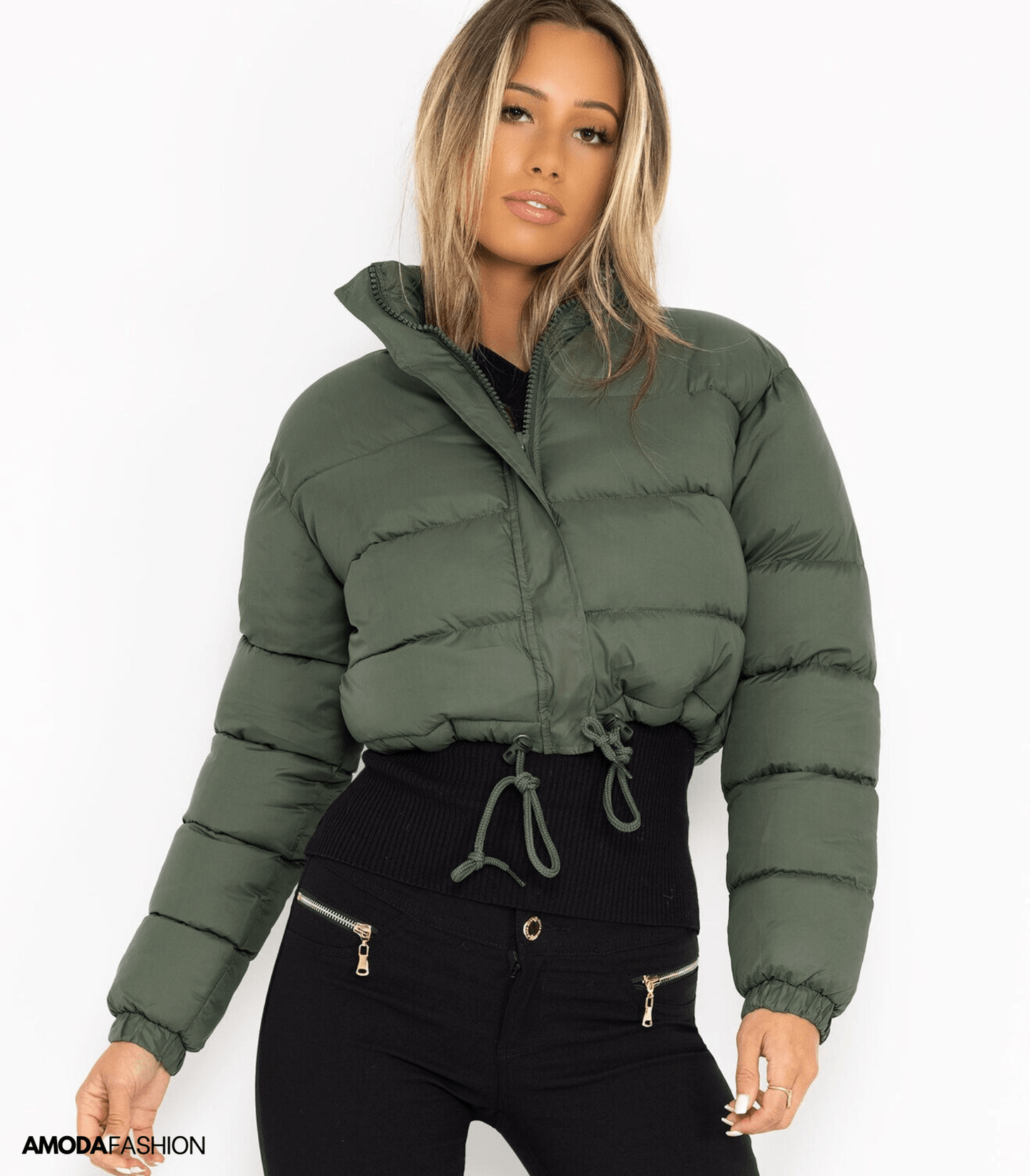 Dam Buffertjacka Vinter Vattentät Polyester-6