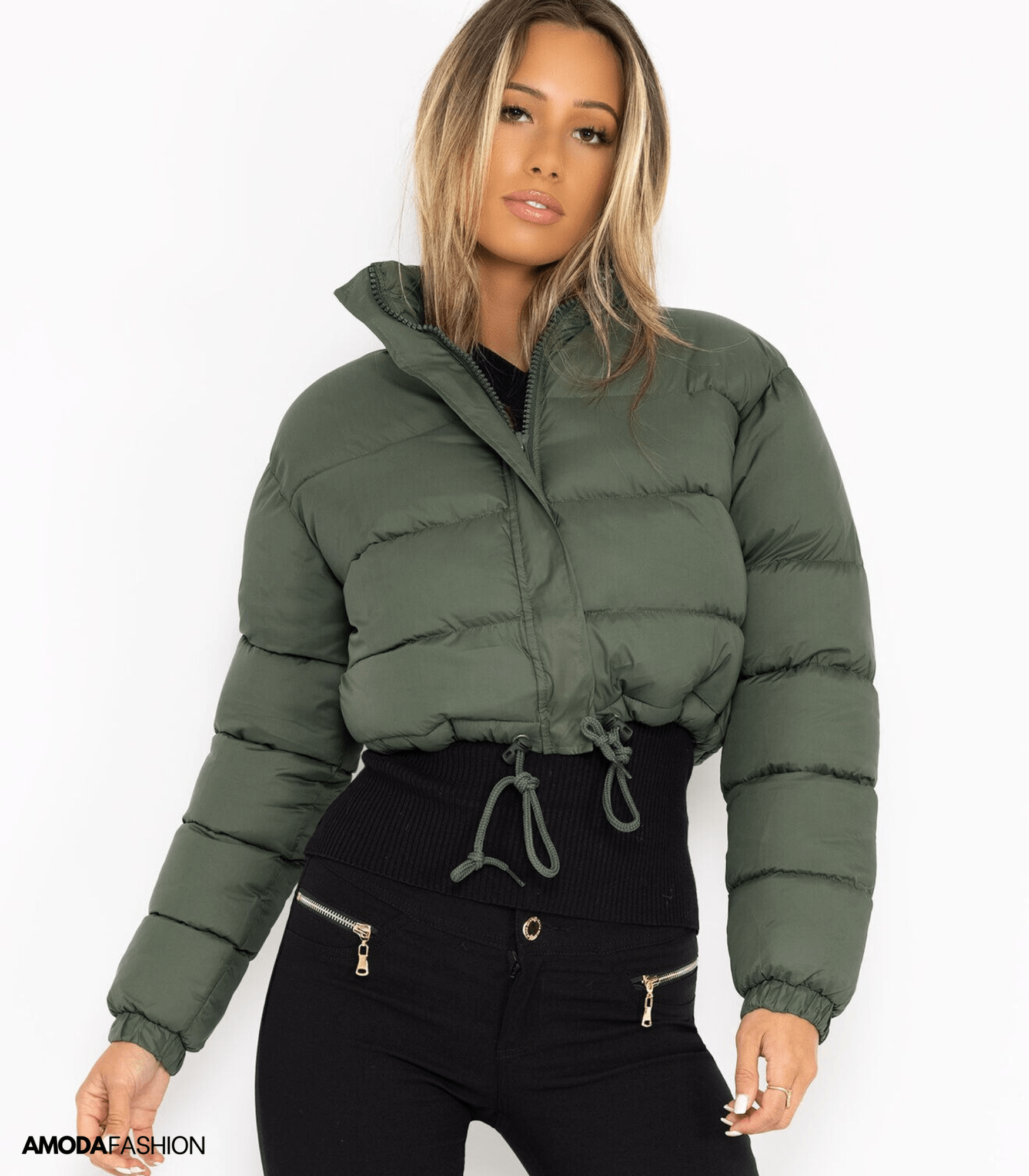 Dam Buffertjacka Vinter Vattentät Polyester-6
